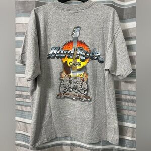 Hard Rock Cafe Atlantic City Gray T-Shirt